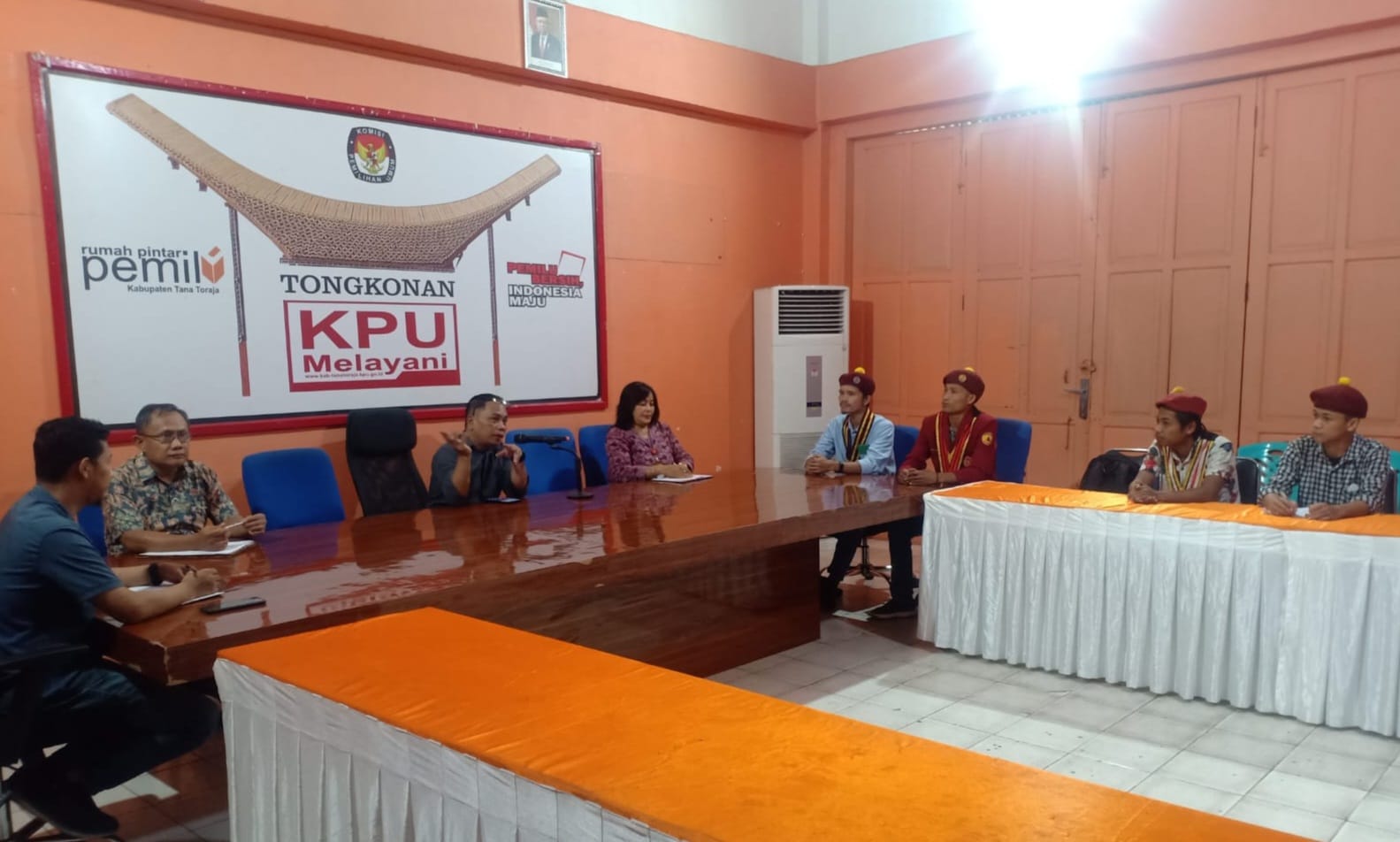 Kunjungan Persatuan Mahasiswa Katolik Republik Indonesai Cab. Tana Toraja