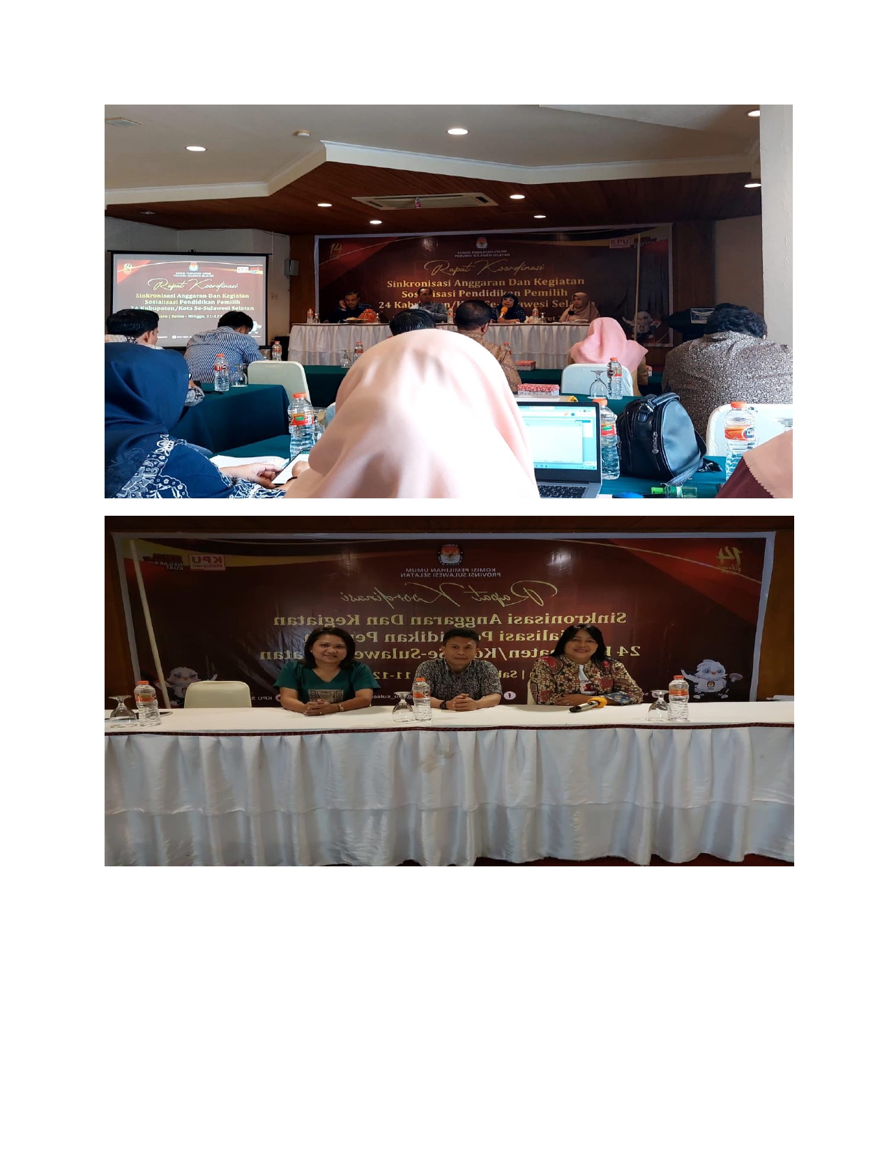 Rapat koordinasi Parmas. Sosdiklih di hotel hertage Toraja Utara 11-13 Maret 2023